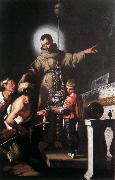 STROZZI, Bernardo The Miracle of St Diego of Alcantara er oil painting artist